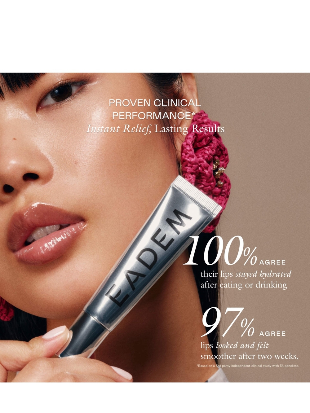 EDAEM Lip Softening Balm In Butter Mochi NWOB